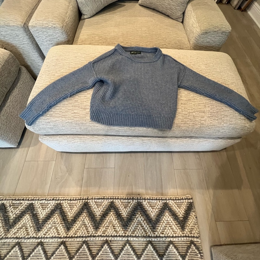 American Eagle sweater blue